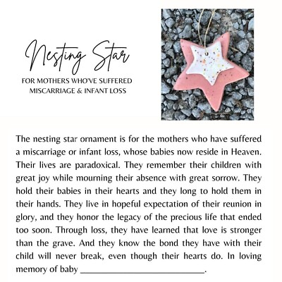 #ad Miscarriage Gift Baby Loss Memorial Ornament Baby Loss Keepsake Grief Gifts $42.00