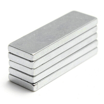 #ad 3pcs N52 Super Strong Block Cuboid Magnets Rare Earth Neodymium 30x10x3 5 10 mm $9.29