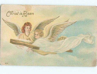 #ad Divided Back BEAUTIFUL ANGEL SCENE Great Postcard : make an offer AA9993 C $2.70