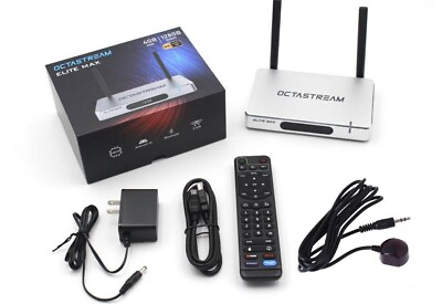 #ad OctaStream Elite MAX Record LIVE TV 20 Premium Apps Comes with IR cable $399.00