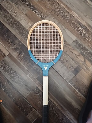#ad Vintage Lawford C L C Fast Play Wooden Tennis Racket Home Decor Art $55.00