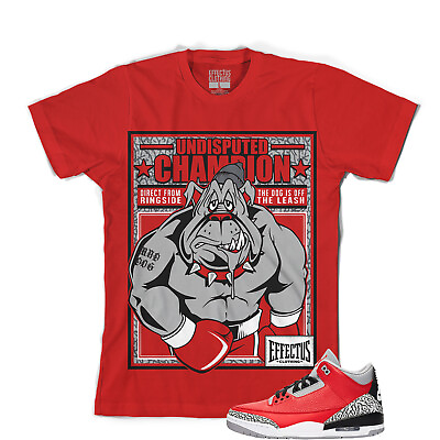 #ad Tee to match Air Jordan Retro 3 Cement All Star Sneakers. Champion Tee $26.25