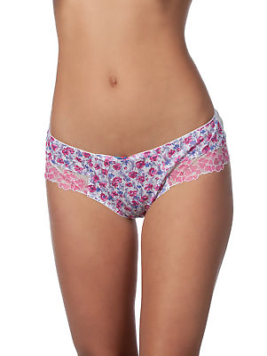 #ad Panache Women#x27;s Chloe Low rise Cute Floral Brief Panty Underwear 6602 $7.99