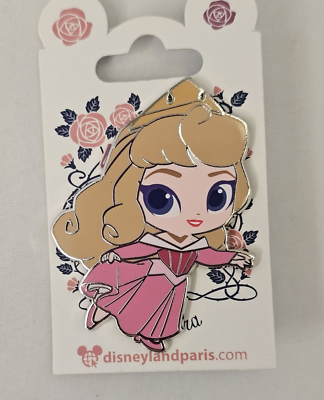 #ad Aurora Sleeping Beauty Chibi Lovely Princess Disney Land Paris Dlp July 2023 Pin $21.95
