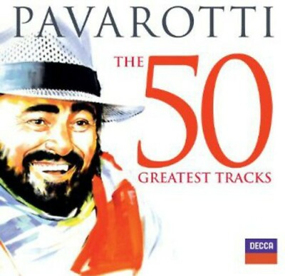 #ad The 50 Greatest Tracks 2 CD Audio CD By Luciano Pavarotti VERY GOOD $6.40