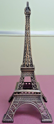 #ad Miniature Eiffel Tower Replica Statue Figurine Collectible Worldly Decor $14.99