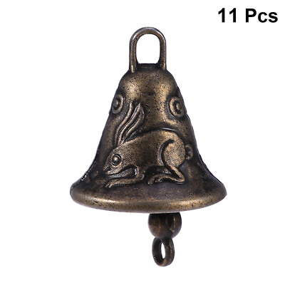 #ad 11PCS Creative DIY Craft Charms Bells Xmas Decor Bells for Wind Chimes $9.19
