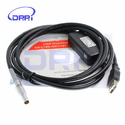 #ad 5 Pin male to USB Data Transfer 806093 GEV267 Cable for Total Station $53.10