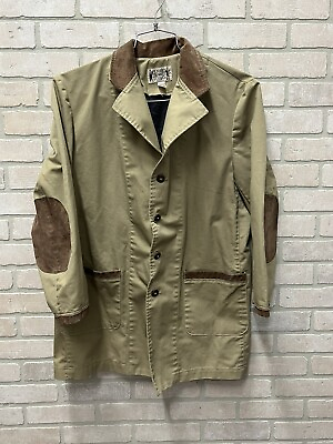 #ad Vintage cowboy jacket size XL 42 khaki John Wayne Classic Old West Style USA $59.00