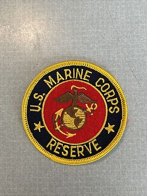 #ad U.S. MARINE CORPS RESERVE 3” Patch New Old Stock $8.99