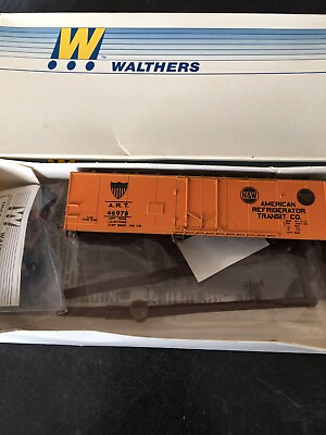 #ad Walthers 40#x27; Plug Door Reefer 932 3312 American Refrigerator New Kit HO Scale $9.65