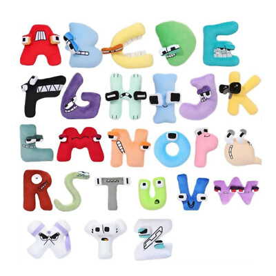 #ad Alphabet Lore Stuffed Animal Plush Doll Alphabetic Letter Educational Toy $7.99