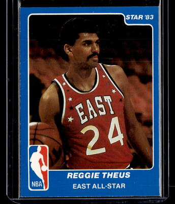 #ad 1983 Star All Star Game #10 Reggie Theus EX NM $2.00