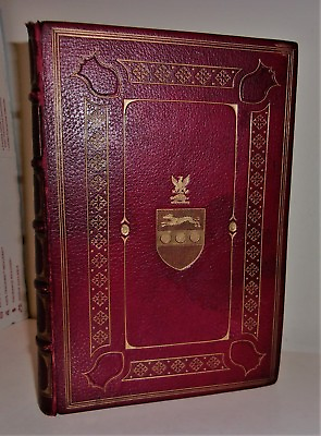 #ad VISITATION OF GLOUCESTER 1885 Leather England Book $195.00