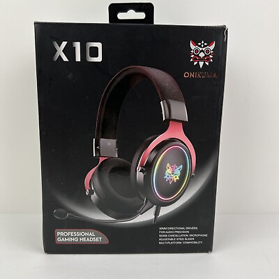 #ad ONIKUMA X10 Professional Gaming Headset Noise Cancellation Mic Multi Platform $12.00