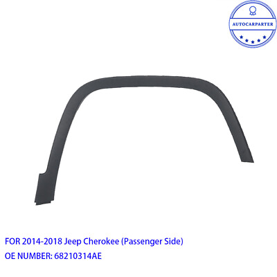 #ad For 2014 2018 Jeep Cherokee Right Side Wheel Arch Fender Flare Molding Trim RH $43.98