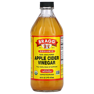 #ad Organic Apple Cider Vinegar with The #x27;Mother#x27; 16 fl oz 473 ml $5.23