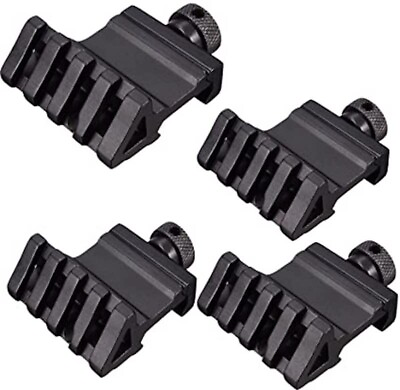 #ad 4pc 45 Degree Offset Picatinny Weaver Rail Mount Offset 4 Slots for Optic Sight $14.99