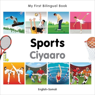 #ad VV AA My First Bilingual Book Sports English Somali Board Book $9.47