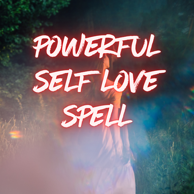 #ad SELF LOVE SPELL**POWERFUL LOVE WHO YOU ARE**SAME DAY CAST** $8.00