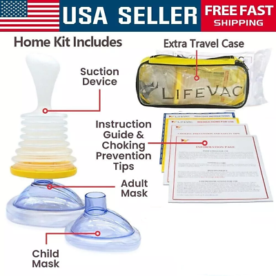 #ad LifeVac Portable Anti Choking Emergency Kit for Home amp; Travel for kids amp; Adults $19.99
