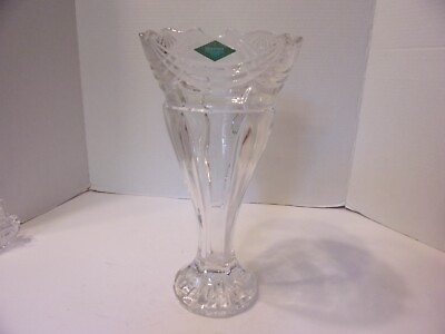 #ad SHANNON GORGEOUS 12quot; VASE WITH STICKER $40.00