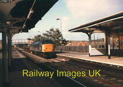 #ad Railway Photo Works train through Hexham c1983 GBP 2.00