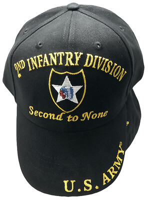 #ad U.S Military Army 2nd Infantry Embroidered Baseball Hat U.S Army Licensed Cap $14.88