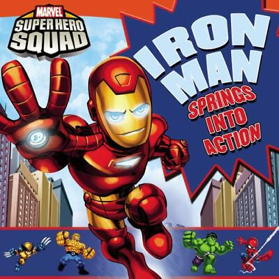 #ad Super Hero Squad: Iron Man Springs Into Action Marvel Super Hero Squad by May $7.48