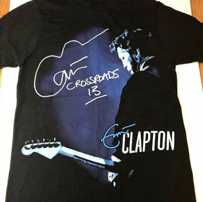 #ad Vintage Eric Clapton ​Concert Men T shirt Black Cotton Tee All Sizes S 5XL $16.86