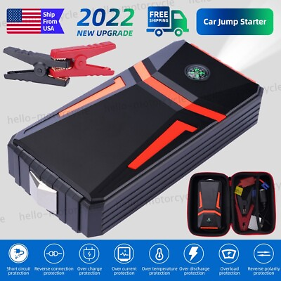 #ad 30000mAh Car Jump Starter Power Bank Car Booster Charger Battery Charger 1000A $31.99