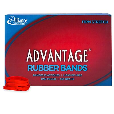 #ad Alliance Rubber 96625 Advantage Rubber Bands Size #62 1 lb Box Contains Appr... $23.99