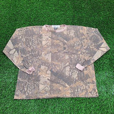 #ad Vintage DCU Realtree Sniper Pocket Camo Shirt XL Short 25x26 Boxy Leaves amp; Limbs $36.83