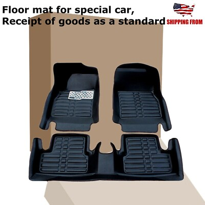 #ad For Toyota Camry 2007 2020 Car Floor Mats Front amp; Rear Liner Waterproof Auto Mat $43.29
