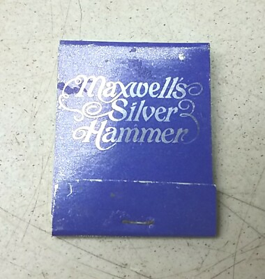 #ad Maxwells Silver Hammer Jefferson Road Buffalo NY Vintage Advertising Matchbook $9.59