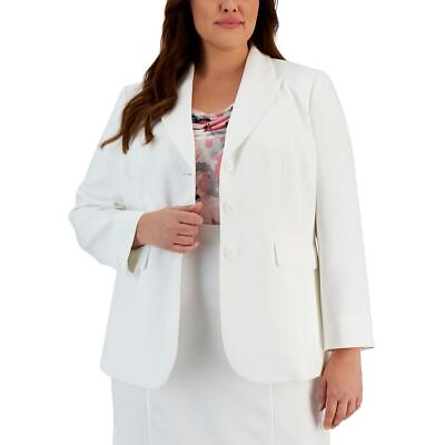 #ad Kasper Womens Office Career Work Wear Suit Jacket Plus BHFO 4747 $80.45