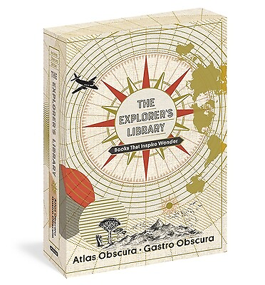 #ad The Explorer#x27;s Library: Books That Inspire Wonder Atlas Obscura and Gastro Obsc $90.00