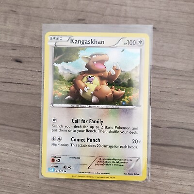 #ad Kangaskhan 017 034 CLB 2023 English TCG Classic Collection Pokémon Card $3.00