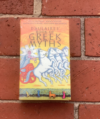 #ad D#x27;Aulaires#x27; Book of Greek Myths New Sealed Unabridged Audio Cassette Tapes $17.95