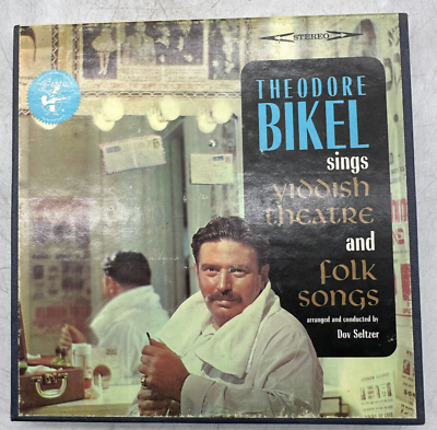 #ad Theodore Bikel Sings Yiddish Theatre amp; Folk Songs Elektra EKC 7281 Reel Tape $15.00