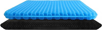 #ad Enhenced Gel Seat Chair Cushion for Long Sitting Sciatica amp; Back Pain Relief $23.99