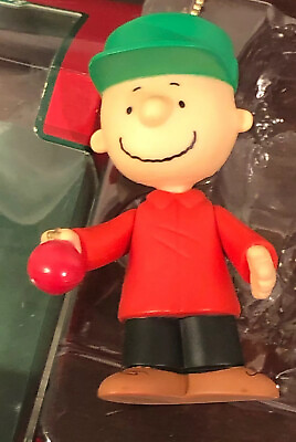 #ad Peanuts Forever Fun Holiday Clip On Charlie Ornament Figurine 60 Years 2010 BN $13.99