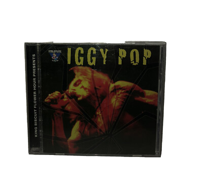 #ad Iggy Pop King Biscuit Flower Hour CD1997 Live Recording 1988 Boston $9.26