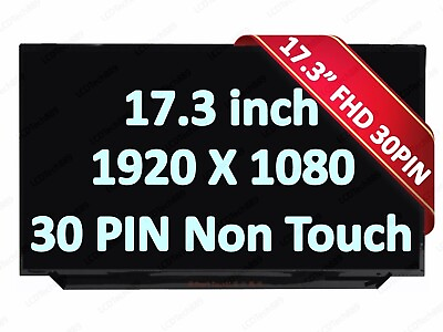 #ad 17.3quot; LCD Screen for Lenovo Legion 5 17ACH6H 82JY 17IMH05H 81Y8 FHD 1920x1080 $82.99