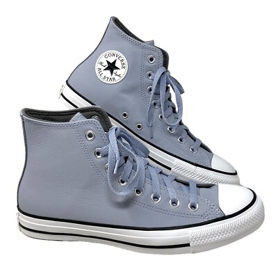 #ad Converse Chuck Taylor High Leather Casual Shoes Heirloom Silver Women#x27;s A05594C $69.99