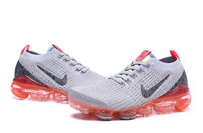 #ad Nike Air VaporMax Flyknit3“Orange Greyquot;Men#x27;s air cushion shoes US Size 8 11New $153.00