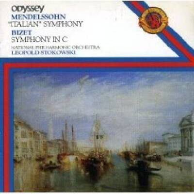 #ad Mendelssohn: Symphony 4 Italian Bizet: Symphony in C Audio CD VERY GOOD $7.99