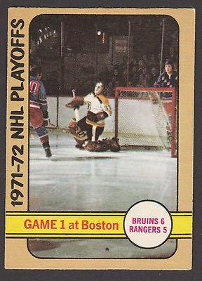 #ad 1972 73 OPC O PEE CHEE #7 GAME 1 AT BOSTON EX MT INV A2001 $3.99
