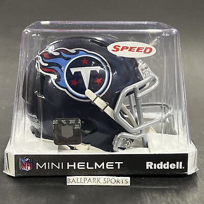 #ad Tennessee Titans Speed Mini Helmet Riddell NFL Licensed Brand New $34.99