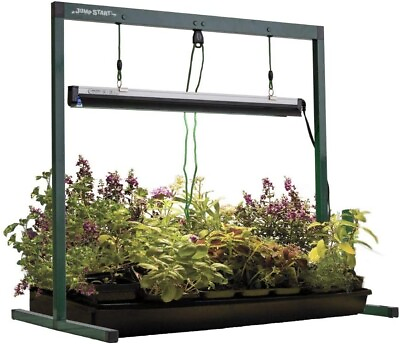 #ad Jump Start 2#x27; Or 4#x27; T5 Grow Light System with Timer Stand Fixture amp; Tube $59.50